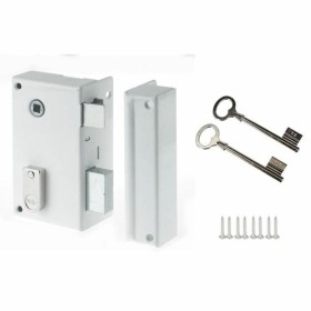 Serratura Yale YAV37D 12,5 x 7 x 18 Bianco Acciaio Rettangolare Porte Verticale di Yale, Cilindri delle serrature - Rif: S710...