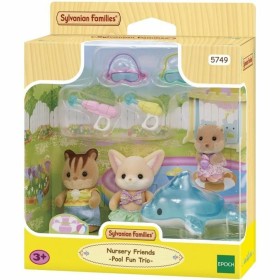 Accessoires pour poupées Sylvanian Families 5749 Nursery Friends Pool Fun trio de Sylvanian Families, Accessoires pour maison...