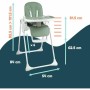 Chaise pour Enfant Looping Vert de Looping, Chaises hautes - Réf : S71000224, Prix : 104,76 €, Remise : %