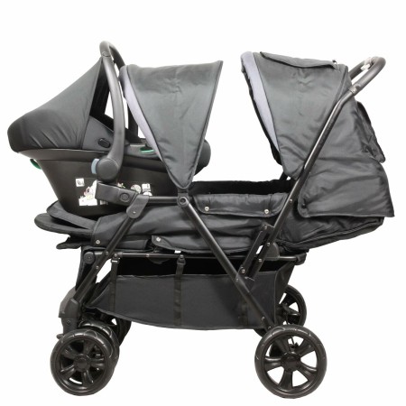 Carro de Paseo para Bebé Bambisol Negro de Bambisol, Sillas de paseo - Ref: S71000225, Precio: 345,77 €, Descuento: %