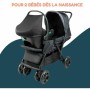 Carro de Paseo para Bebé Bambisol Negro de Bambisol, Sillas de paseo - Ref: S71000225, Precio: 345,77 €, Descuento: %