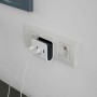 USB Wall Charger Chacon White | Tienda24 - Global Online Shop Tienda24.eu