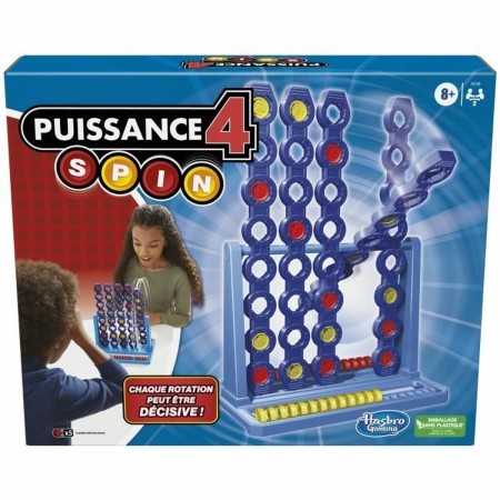 Jogo de Mesa Hasbro Puissance 4 Spin (FR) de Hasbro, Jogos com fichas - Ref: S71000245, Preço: 41,42 €, Desconto: %