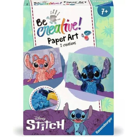 Gioco Fai-da-te Ravensburger Be creative ! Paper Art Stitch di Ravensburger, Kit - Rif: S71000261, Prezzo: 32,19 €, Sconto: %