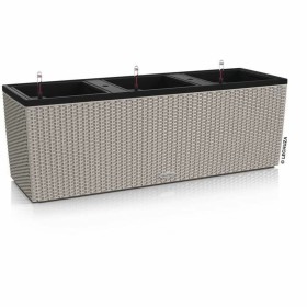 Self-watering flowerpot Lechuza Sand 100 x 32,5 x 34,5 cm Rectangular by Lechuza, Flower Pots - Ref: S71000370, Price: 157,03...