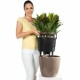 Pot auto-arrosant Lechuza Blanc Ø 49,5 x 46,5 cm Plastique de Lechuza, Pots de fleurs - Réf : S71000383, Prix : 120,62 €, Rem...