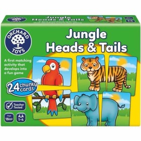 Gioco Educativo Orchard Jungle Heads & Tails (FR) di Orchard, Giochi da tavolo - Rif: S71000485, Prezzo: 32,26 €, Sconto: %