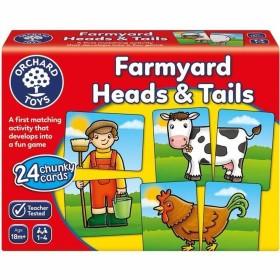 Jogo Educativo Orchard Farmyard Heads & Tails (FR) de Orchard, Jogos de tabuleiro - Ref: S71000500, Preço: 30,90 €, Desconto: %