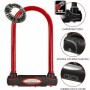 Candado de llave Master Lock Rojo | Tienda24 - Global Online Shop Tienda24.eu