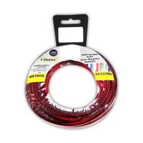 Cable de audio EDM 2 x 0,75 mm Rojo/Negro 5 m