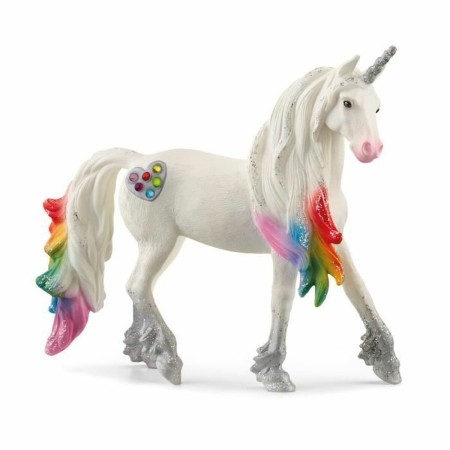 Figur mit Gelenken Schleich Rainbow unicorn von Schleich, Fantastische Geschöpfe - Ref: S71000730, Preis: 29,31 €, Rabatt: %