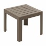 Side table Grosfillex Taupe Resin Plastic 40 x 40 x 35 cm by Grosfillex, Side Tables - Ref: S71000791, Price: 49,26 €, Discou...