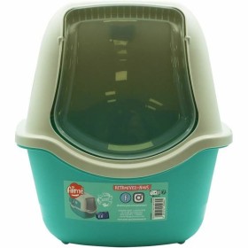 Cat Litter Box Aimé Blue White Plastic by Aimé, Sand boxes - Ref: S71000884, Price: 41,79 €, Discount: %