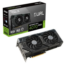 Graphics card Asus Dual RTX 4070 SUPER 12 GB GDDR6X by Asus, Graphics cards - Ref: S71000891, Price: 898,00 €, Discount: %