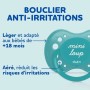 Sucette Dodie + 18 Mois Bleu (6 Pièces) de Dodie, Tétines et anneaux de dentition - Réf : S71000979, Prix : 34,88 €, Remise : %