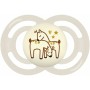 Pacifier MAM + 6 Months Beige by MAM, Pacifiers and teethers - Ref: S71001076, Price: 30,72 €, Discount: %