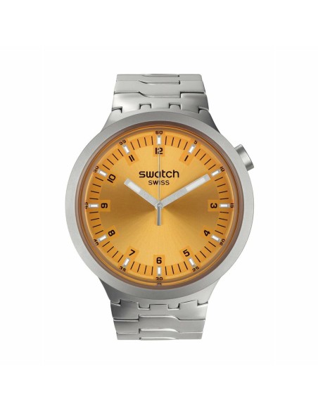 Relógio unissexo Swatch SB07S103G Amarelo Prateado | Tienda24 Tienda24.eu