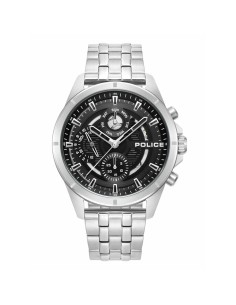 Orologio Uomo Police PEWJK0004605 Nero Argentato da Police, Orologi da polso - Ref: S7291296, Precio: 246,79 €, Descuento: %