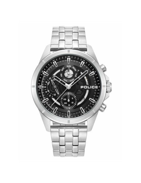 Men's Watch Police PEWJK0004605 Black Silver | Tienda24 Tienda24.eu