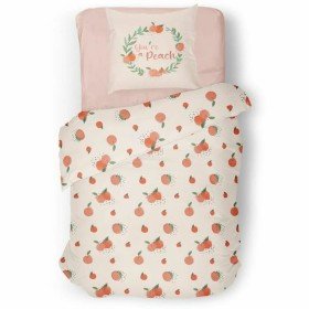 Housse de Couette Kids&Cotton Vichy Beige 180 x 220 cm | Tienda24 - Global Online Shop Tienda24.eu