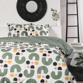 Duvet cover set TODAY Green 220 x 240 cm 3 Pieces by TODAY, Quilts and quilt covers - Ref: S71001212, Price: 40,00 €, Discoun...