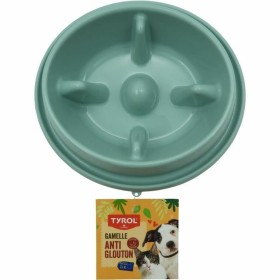 Comedouro de Alimentação Lenta para Animais de Estimação Tyrol Azul Plástico Ø 20 cm 950 ml de Tyrol, Pratos - Ref: S71001250...