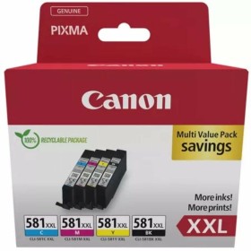 Original Ink Cartridge Canon CLI-581 Multicolour by Canon, Printer toners and inks - Ref: S71001265, Price: 107,91 €, Discoun...