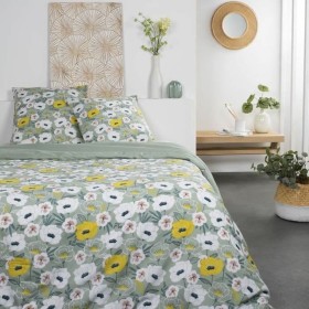 Duvet cover set TODAY Green 240 x 220 cm 3 Pieces by TODAY, Quilts and quilt covers - Ref: S71001342, Price: 41,16 €, Discoun...