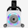 Altoparlante Bluetooth con Microfono Karaoke RockJam Disco Light RJPS150-BK di RockJam, Console Karaoke - Rif: S71001349, Pre...