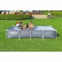 Piscine gonflable Bestway Steel Pro Gris de Bestway, Piscines gonflables - Réf : S71001364, Prix : 211,07 €, Remise : %