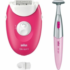 Electric Hair Remover Braun 3-202 Fuchsia by Braun, Hair removal and accessories - Ref: S71001369, Price: 63,51 €, Discount: %