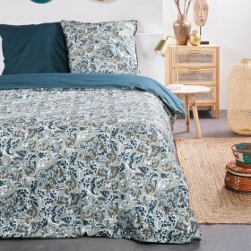 Duvet cover set TODAY Blue 240 x 220 cm 3 Pieces by TODAY, Quilts and quilt covers - Ref: S71001559, Price: 39,72 €, Discount: %