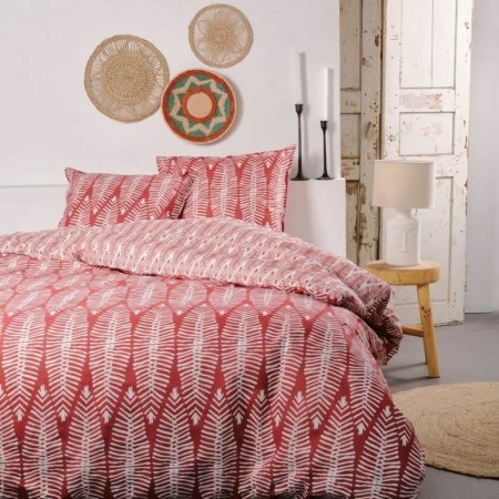 Duvet cover set TODAY Red 240 x 220 cm 3 Pieces by TODAY, Quilts and quilt covers - Ref: S71001574, Price: 44,72 €, Discount: %