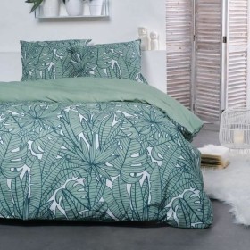 Set di copripiumino TODAY Verde 240 x 220 cm 3 Pezzi di TODAY, Piumini e copripiumini - Rif: S71001586, Prezzo: 39,72 €, Scon...