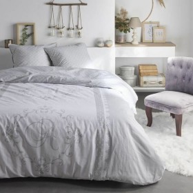 Duvet cover set TODAY Grey 240 x 220 cm 3 Pieces by TODAY, Quilts and quilt covers - Ref: S71001617, Price: 46,31 €, Discount: %