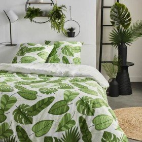 Duvet cover set TODAY Green 240 x 220 cm 3 Pieces by TODAY, Quilts and quilt covers - Ref: S71001628, Price: 33,20 €, Discoun...