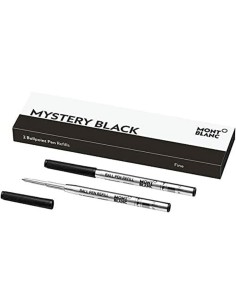 Caneta sobresselente Montblanc 128210 Preto (2 Unidades) de Montblanc, Recargas para canetas - Ref: S7292346, Precio: 45,25 €...