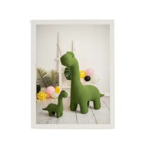 Painting Crochetts Multicolour 33 x 43 x 2 cm Dinosaur by Crochetts, Framed Pictures - Ref: D1615511, Price: 34,50 €, Discoun...