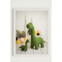 Cuadro Crochetts Multicolor 33 x 43 x 2 cm Dinosaurio de Crochetts, Imágenes enmarcadas - Ref: D1615511, Precio: 34,50 €, Des...