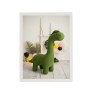 Quadro Crochetts Multicolore 33 x 43 x 2 cm Dinosauro di Crochetts, Quadretti - Rif: D1615512, Prezzo: 34,50 €, Sconto: %