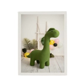 Pintura Crochetts Multicolor 33 x 43 x 2 cm Dinossauro de Crochetts, Imagens emolduradas - Ref: D1615512, Preço: 34,50 €, Des...