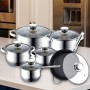 Batteria da Cucina Royalty Line 1232 Acciaio 12 Pezzi di Royalty Line, Set di padelle e pentole - Rif: D0600121, Prezzo: 66,7...