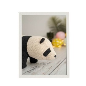 Pintura Crochetts Multicolor 33 x 43 x 2 cm Urso Panda de Crochetts, Imagens emolduradas - Ref: D1615524, Preço: 34,50 €, Des...