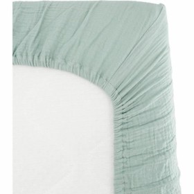 Fitted bottom sheet Happy Home LISOS COTTON Grey King size | Tienda24 - Global Online Shop Tienda24.eu