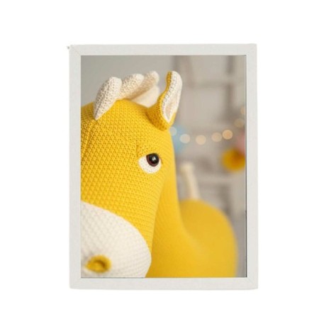 Painting Crochetts Multicolour 33 x 43 x 2 cm Horse by Crochetts, Framed Pictures - Ref: D1615531, Price: 34,50 €, Discount: %