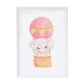 Painting Crochetts Multicolour MDF Wood 33 x 43 x 2 cm Elephant by Crochetts, Wall Décor - Ref: D1615546, Price: 34,50 €, Dis...