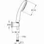 Alcachofa de Ducha Grohe Plástico de Grohe, Duchas y componentes de la ducha - Ref: S71003255, Precio: 54,69 €, Descuento: %