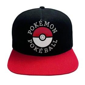 Boné Unissexo Pokémon Trainer 58 cm Preto Vermelho Tamanho único de Pokémon, Chapéus e gorros - Ref: D0800404, Preço: 23,30 €...