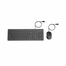 Tastatur mit Maus HP 150 Schwarz von HP, Tastatur-Maus-Sets - Ref: S71003552, Preis: 46,25 €, Rabatt: %