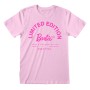 Camisola de Manga Curta Barbie Limited Edition Rosa Claro Unissexo de Barbie, T-shirts - Ref: D0800416, Preço: 23,79 €, Desco...